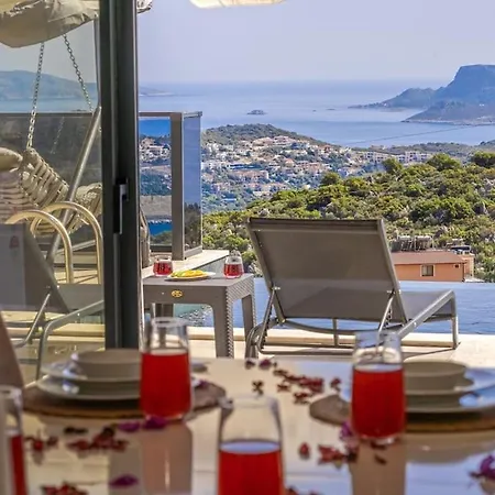 Villa Aydemir , 4 Kisilik ,manzara Merkezi, Jakuzi ,sinema Kas